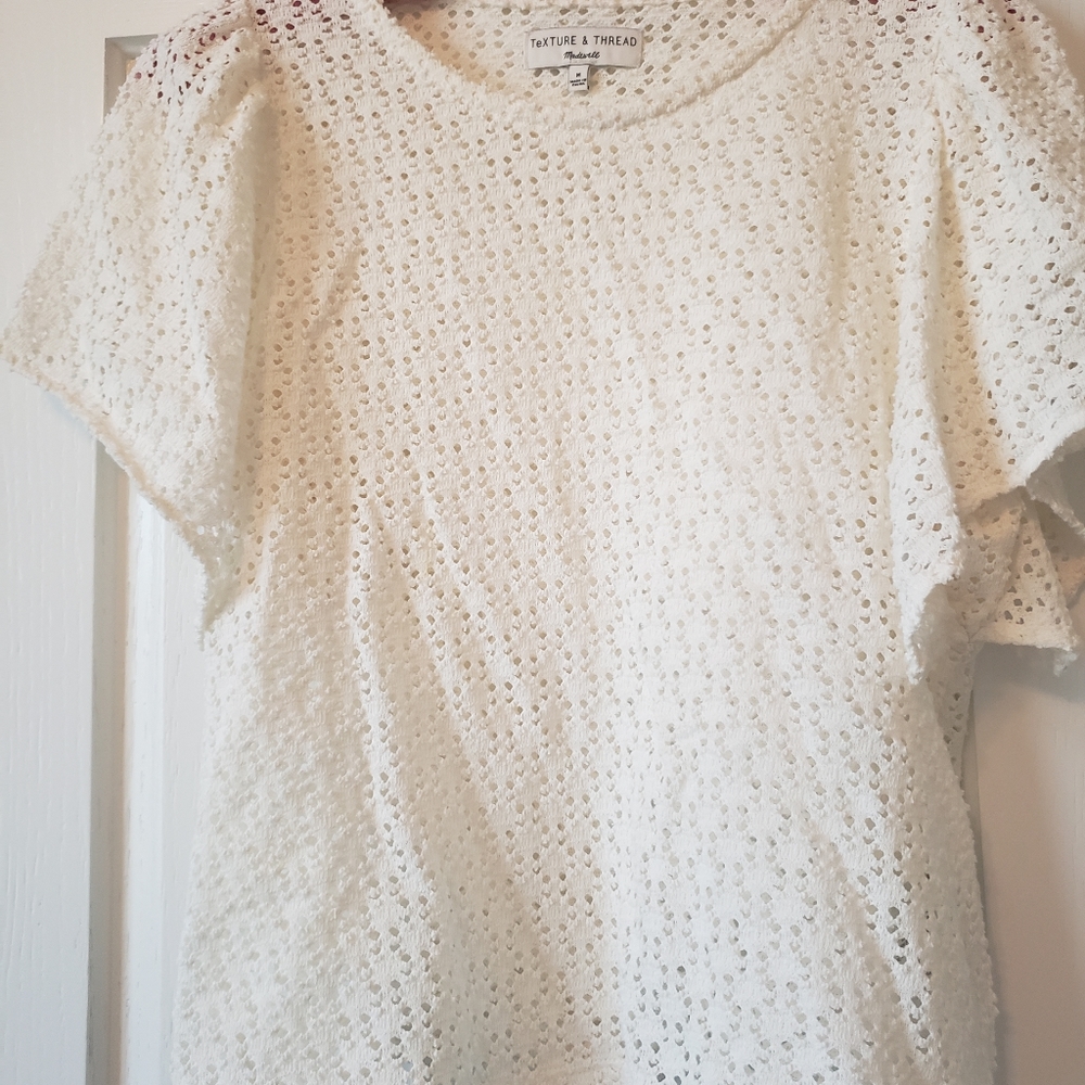 NWOT - Madewell Texture & Thread Top